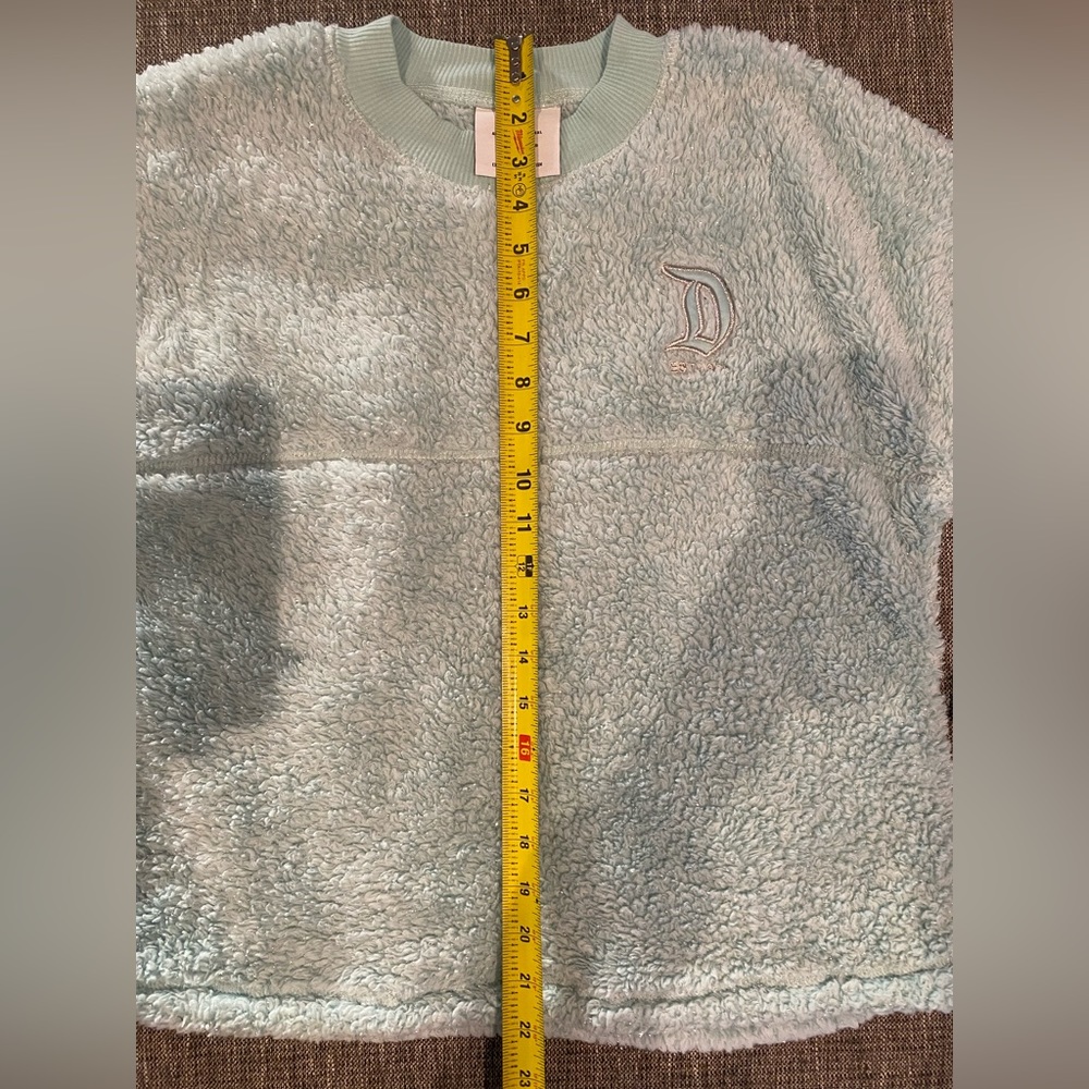 Disneyland Resort Mint Green Fleece Sweater - Picture 8 of 9